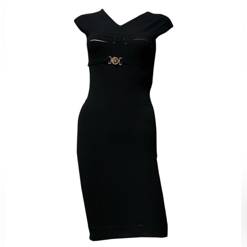 Versace Collection | Abiton Maglia Medusa Buckle Dress